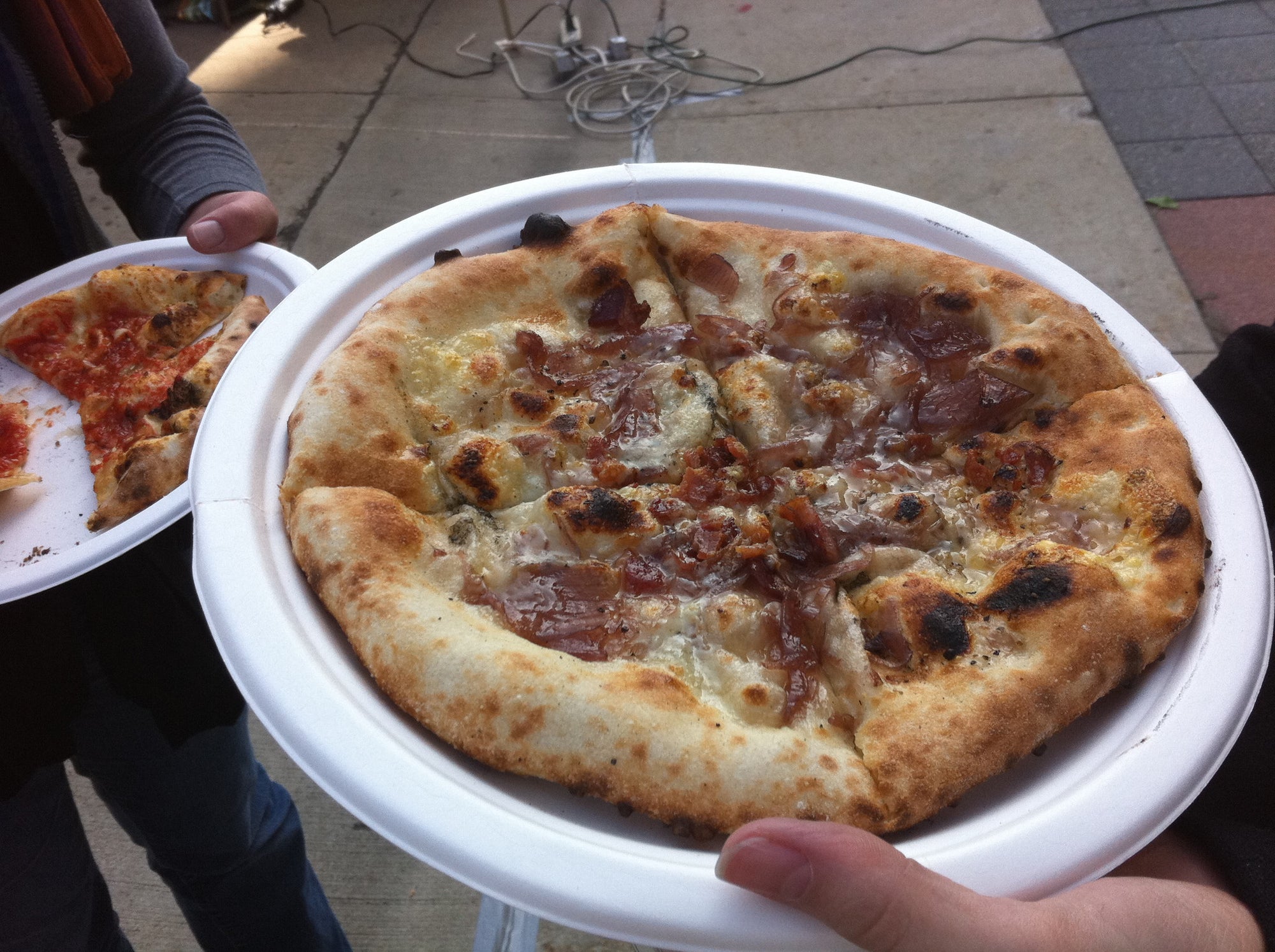 The Q&A Pizza from La Fortuna
