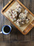 Raspberry Rose Jam Squares with Oatmeal