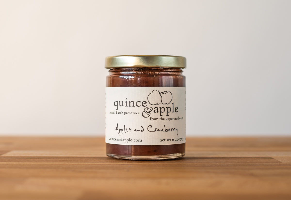 Fall/Winter Seasonal Preserve: Apples and Cranberry