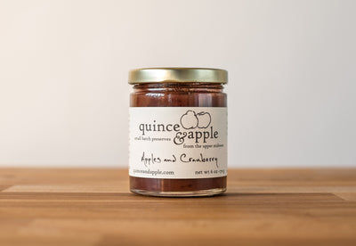 Fall/Winter Seasonal Preserve: Apples and Cranberry