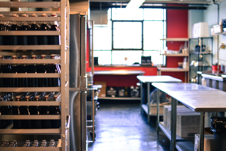 Our expanded kitchen, warehouse and team!
