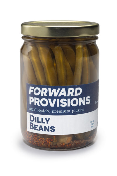 Pickled Dilly Beans - Case of 12 - 12 oz Jars