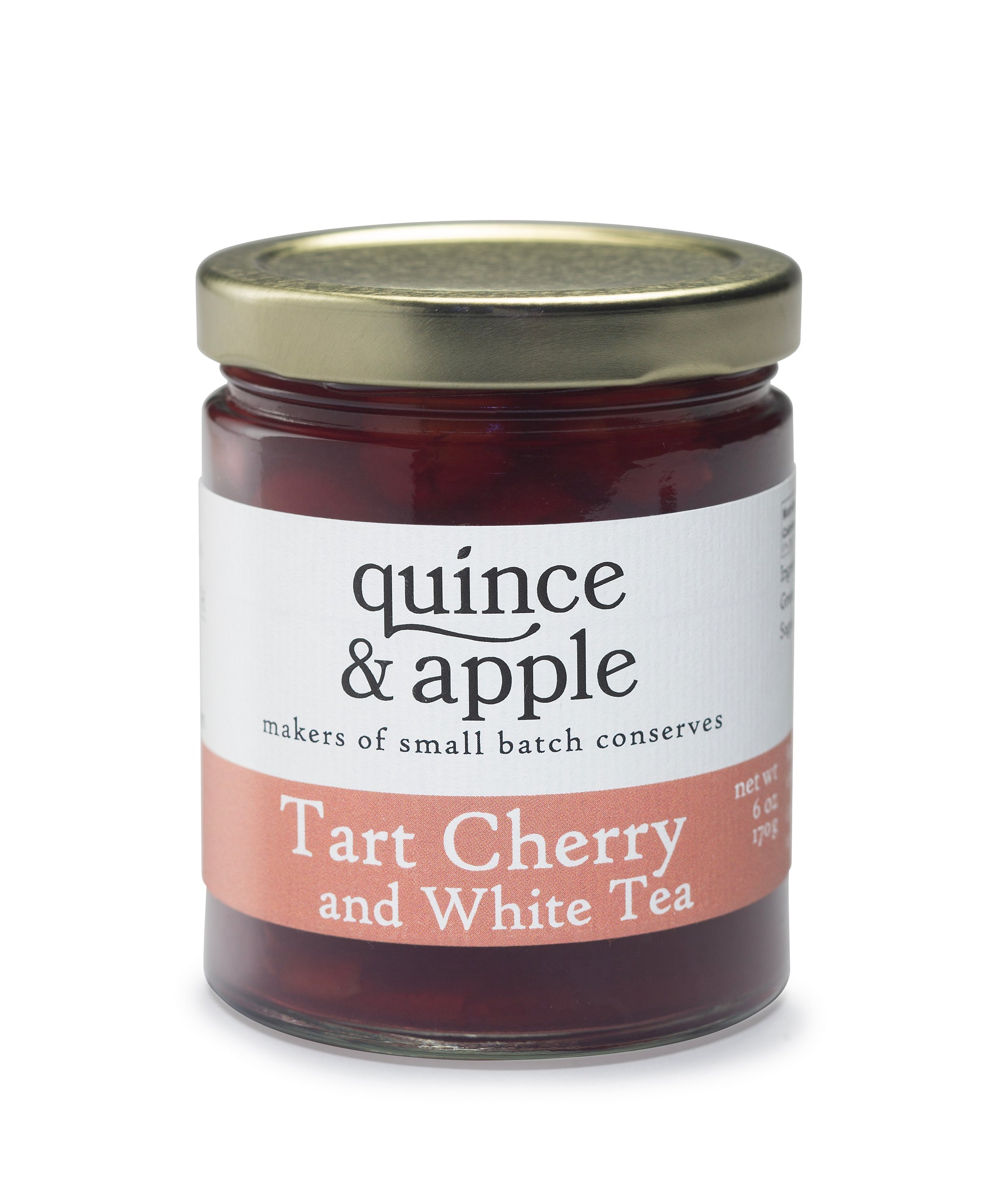 Tart Cherry and White Tea - Case of 12 - 6 oz Jars