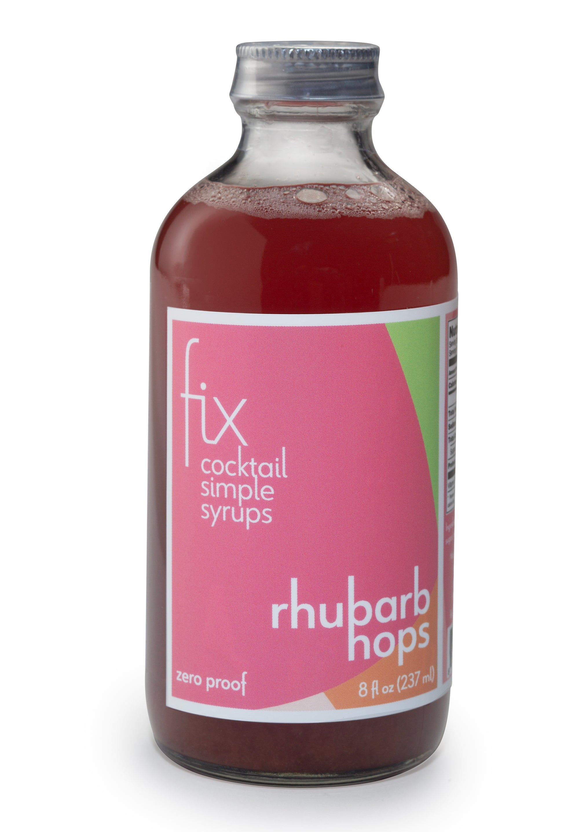 Rhubarb Hops Simple Syrup 8oz - Case of 6
