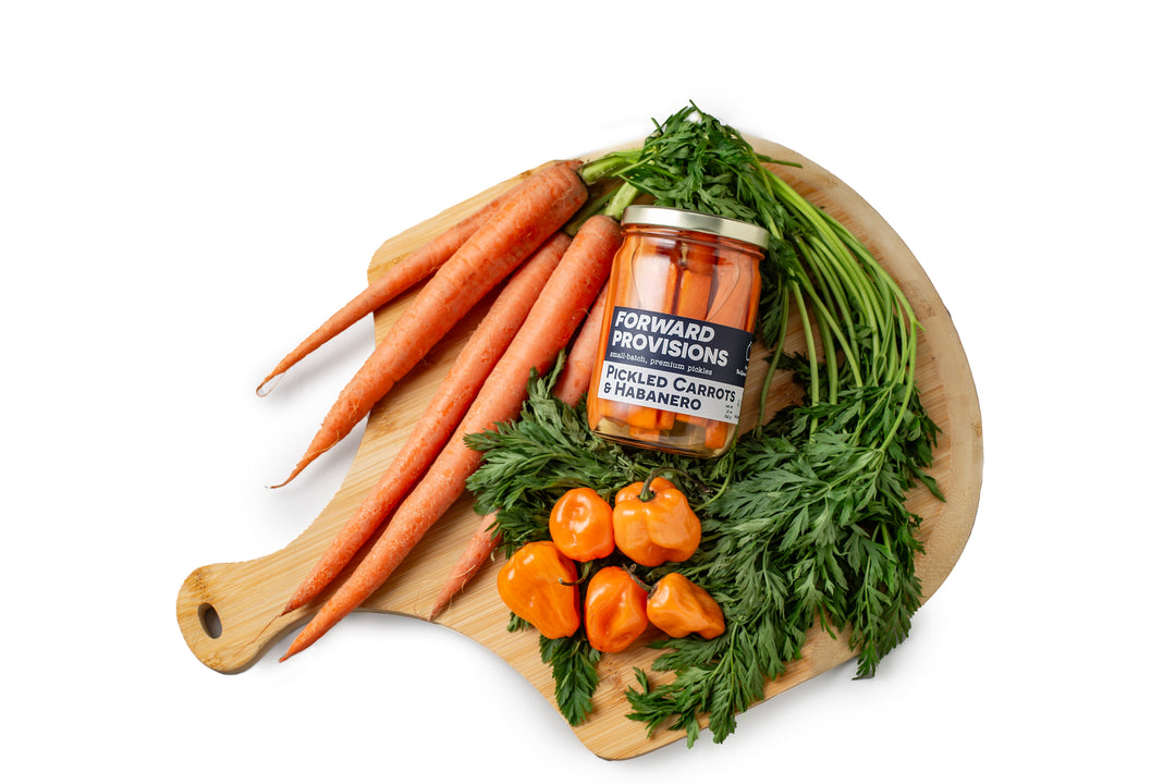 Forward Provisions-Pickled Carrots &amp; Habanero-12 oz jars-12 per case