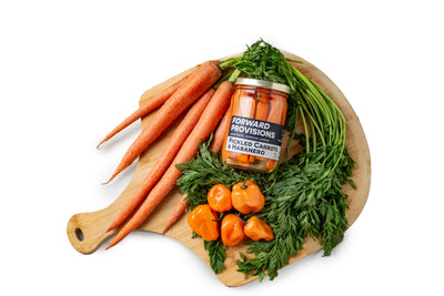 Pickled Carrots & Habanero - Case of 12 - 12 oz Jars