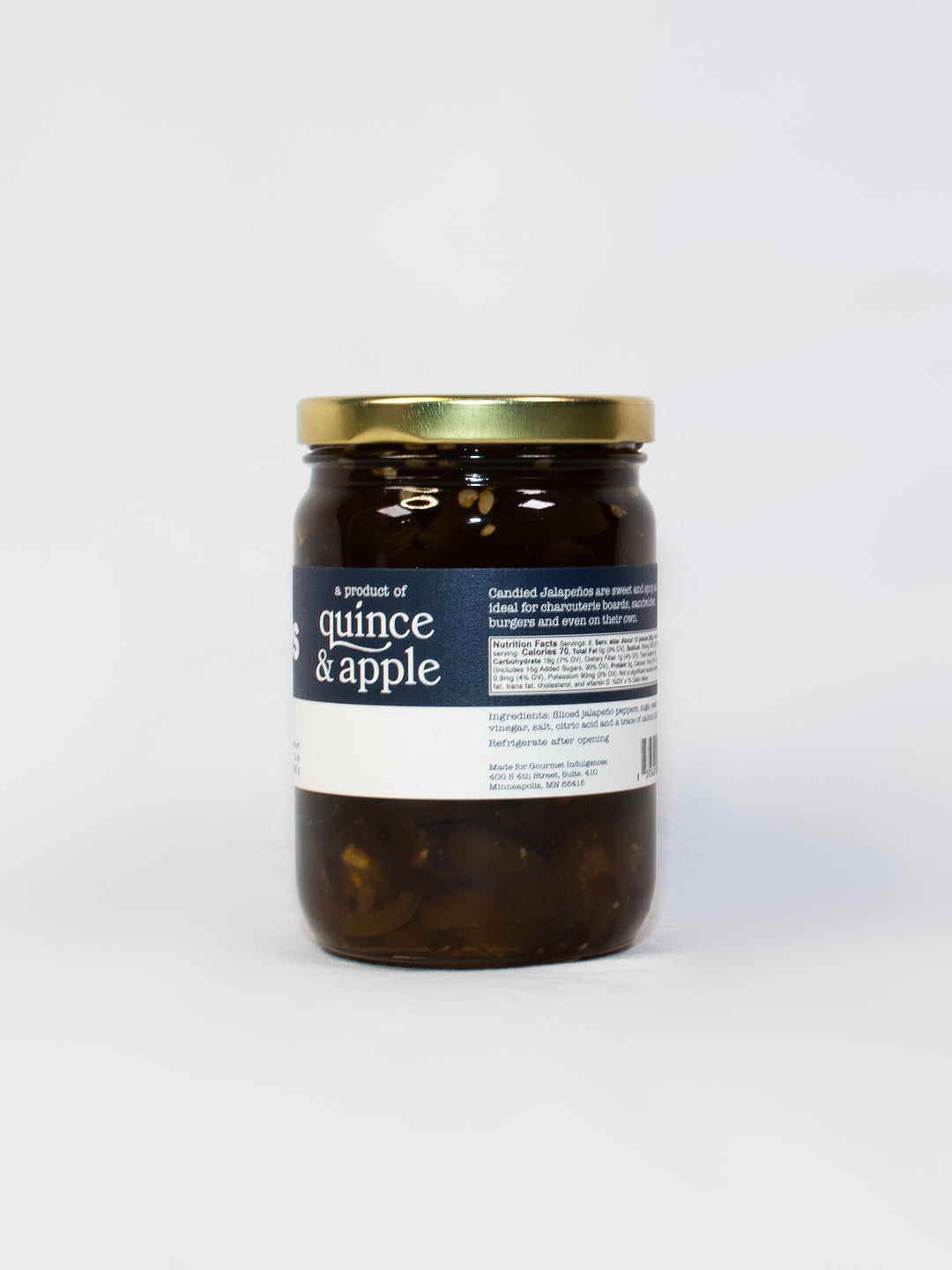 Forward Provisions Candied Jalapenos-12oz jars-12 per case
