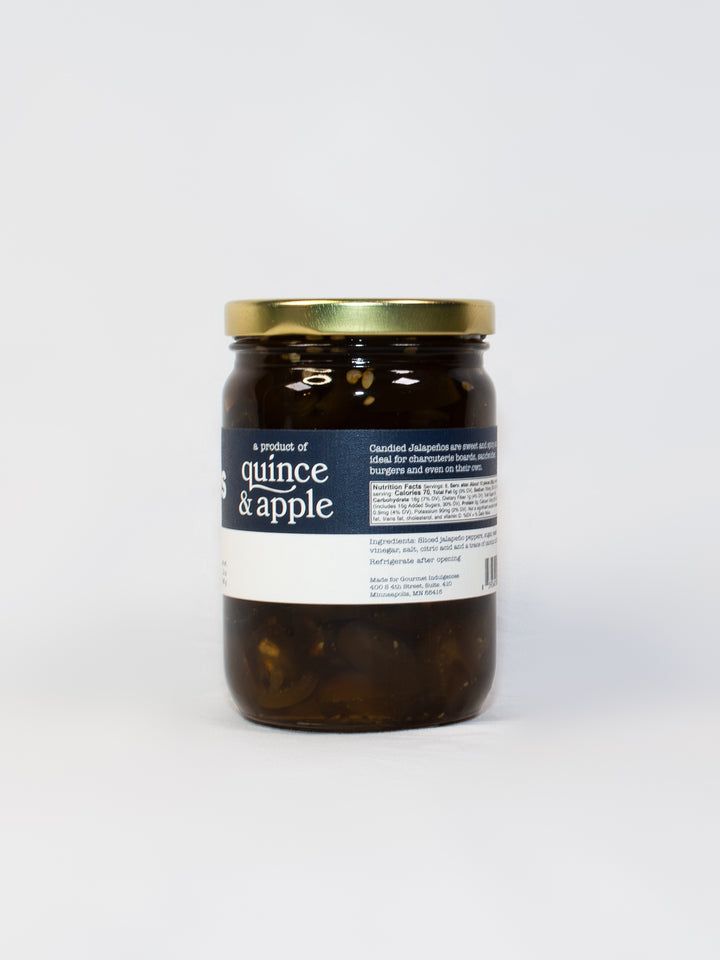 Forward Provisions Candied Jalapenos-12oz jars-12 per case