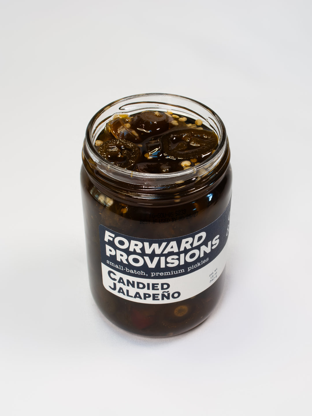 Forward Provisions Candied Jalapenos-12oz jars-12 per case