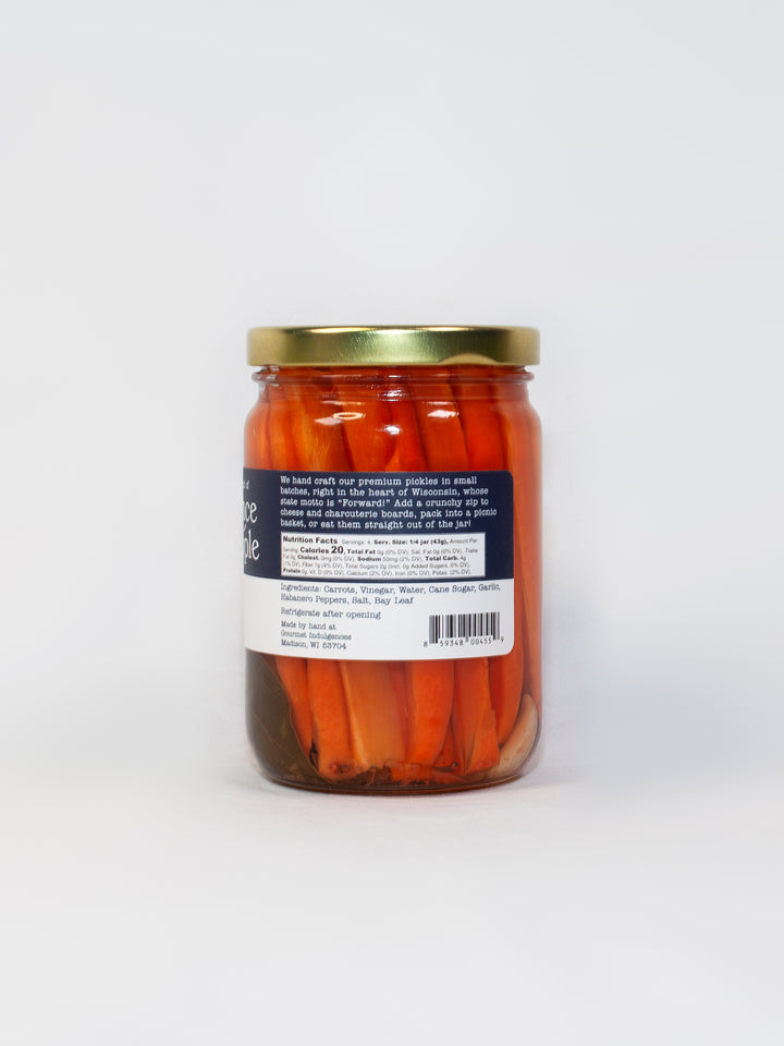 Forward Provisions-Pickled Carrots &amp; Habanero-12 oz jars-12 per case