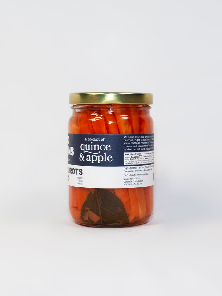 Forward Provisions-Pickled Carrots &amp; Habanero-12 oz jars-12 per case
