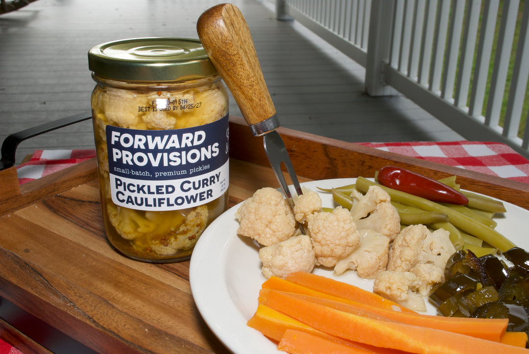 Forward Provisions-Pickled Curry Cauliflower-12 oz jars-12 per case