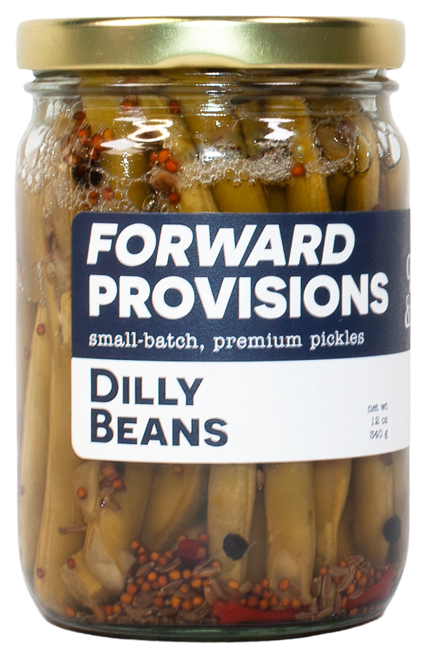Forward Provisions-Pickled Dilly Beans-12 oz jars-12 per case