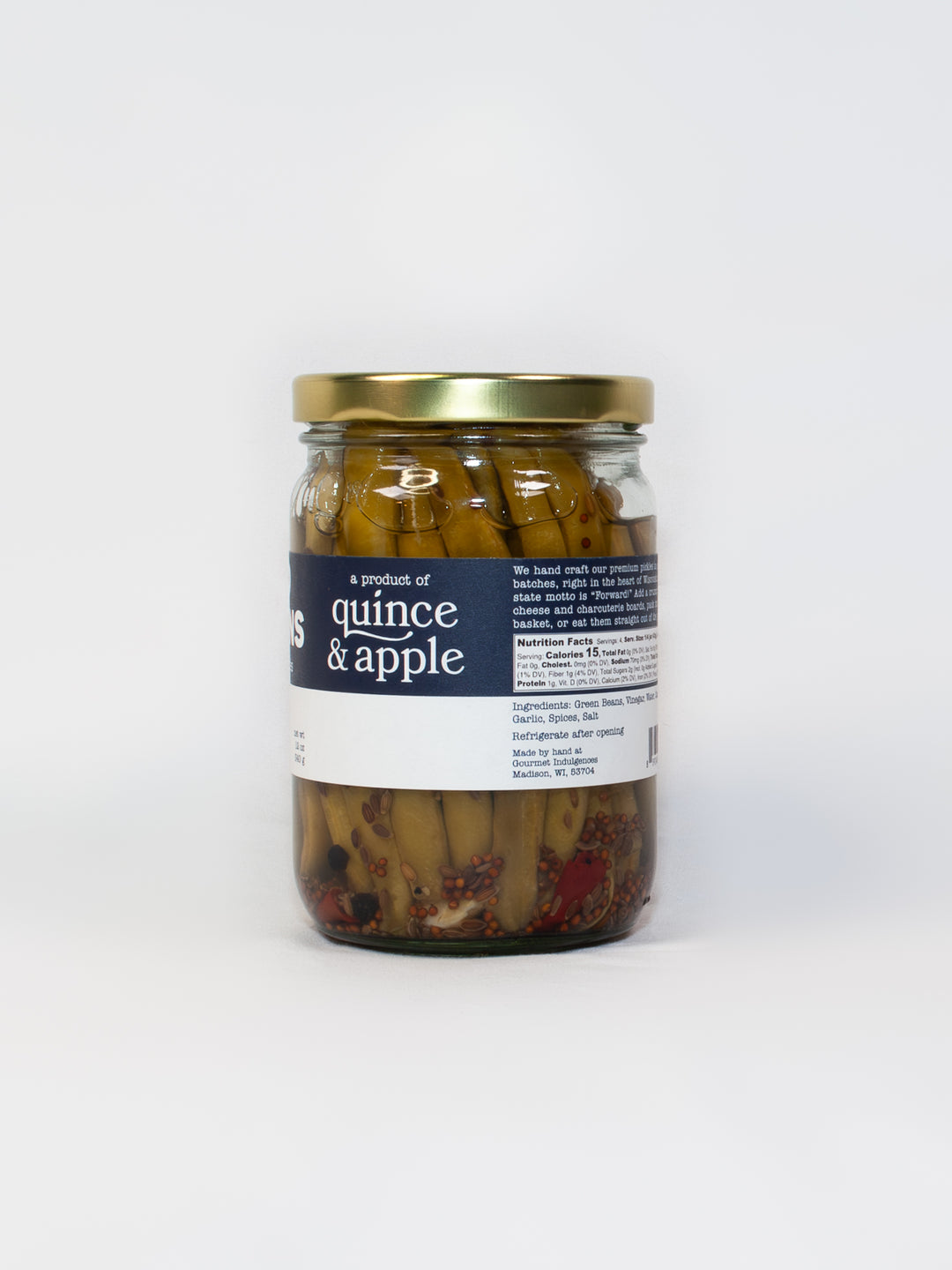 Forward Provisions-Pickled Dilly Beans-12 oz jars-12 per case