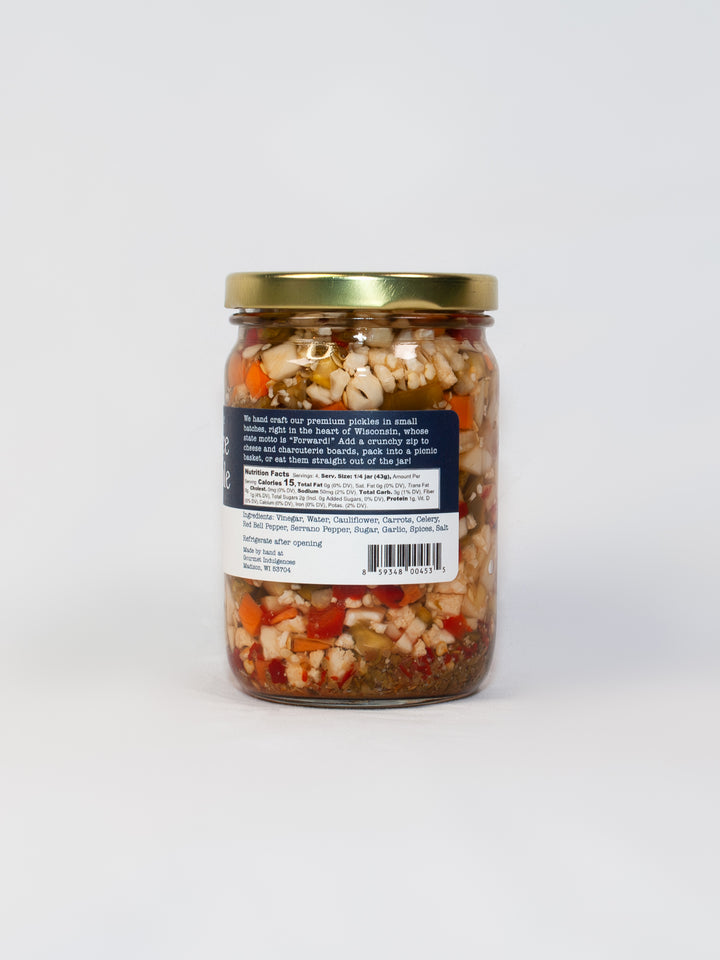 Forward Provisions-Hot Giardiniera-12 oz jars-12 per case