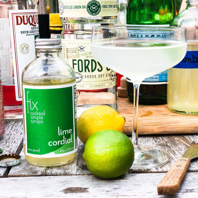 Lime Cordial Simple Syrup