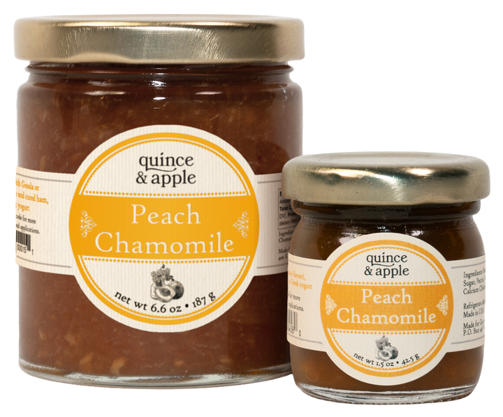 Peach Chamomile - gourmet peach jam – Quince & Apple