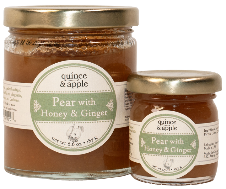 Pear with Honey and Ginger Conserve