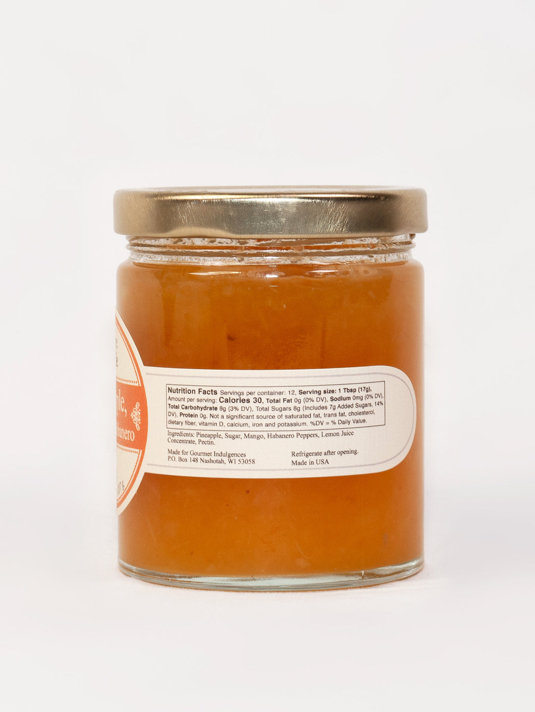 Pineapple, Mango Habanero Conserve
