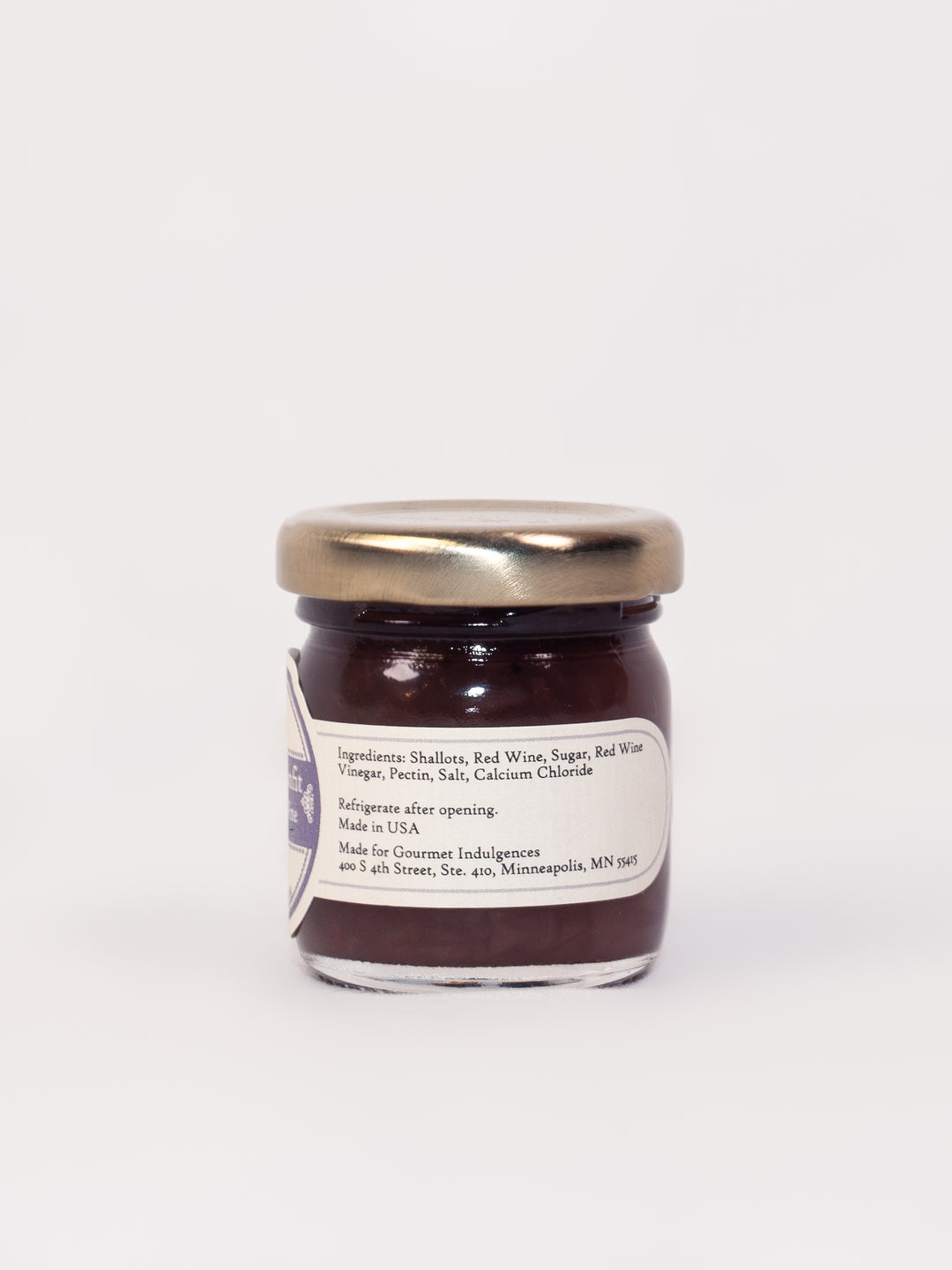 Shallot Confit with Red Wine Conserve