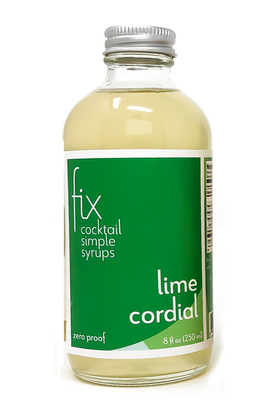 Lime Cordial simple syrup from Fix