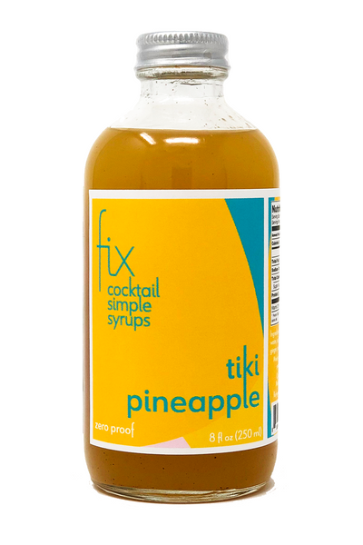 Tiki Pineapple simple syrup from Fix for craft cocktails at home