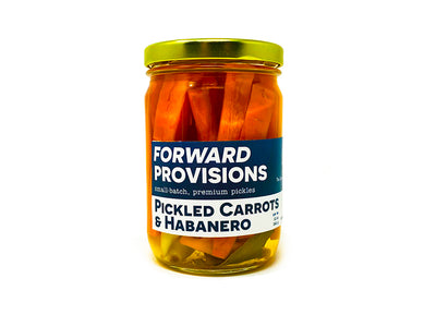 Pickled Carrots & Habanero - Case of 12 - 12 oz Jars